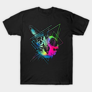 Skull face cat T-Shirt